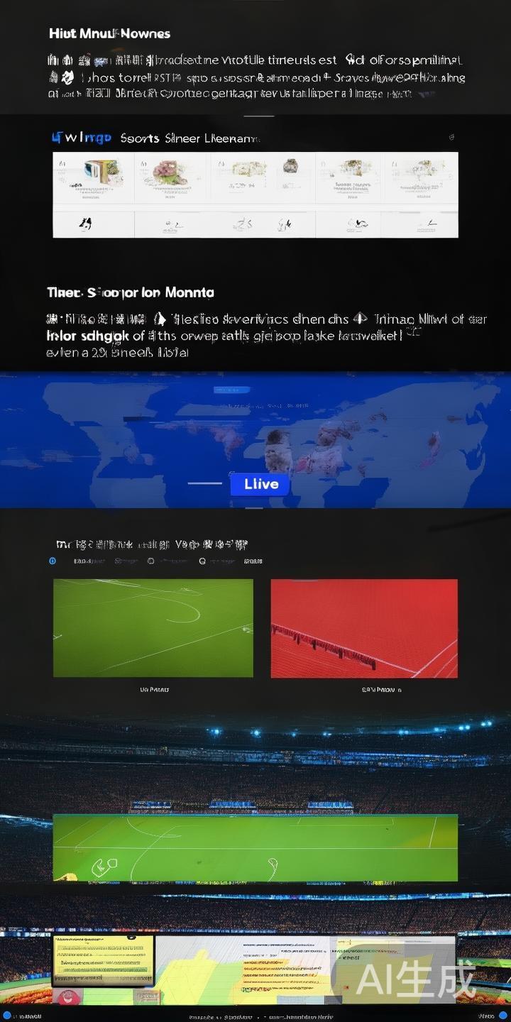 界面导航：主页面分为“首页”、“体育”、&nbsp;“直播”